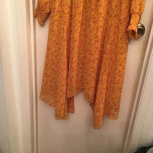 Time and Tru flower print midi dress, size 16 - Picture 5 of 8